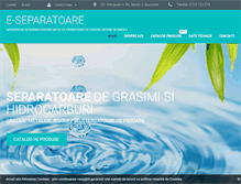 Tablet Screenshot of e-separatoare.ro